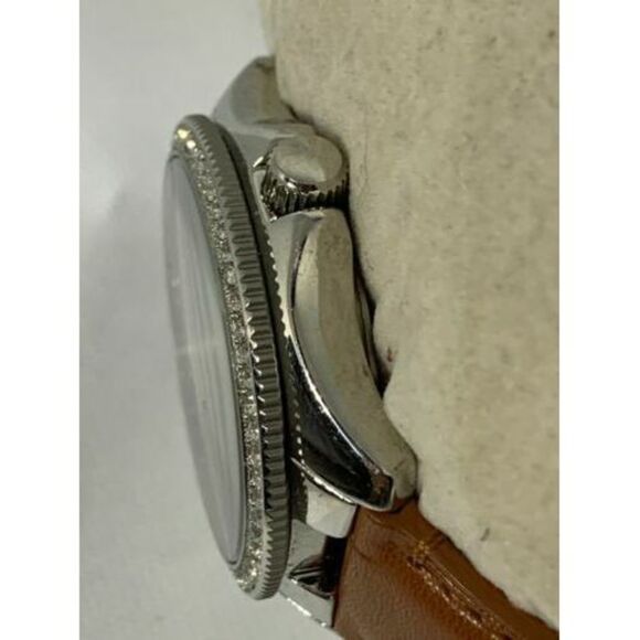 Fossil AM4632 Men's Brown Leather Analog Black Dial Quartz Genuine Watch Aa62 - Picture 3 of 9